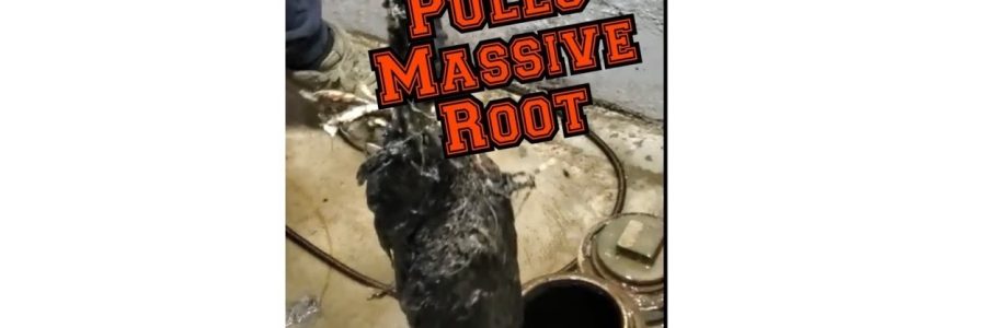 corte mec&aacute;nico de ra&iacute;ces en saneamiento